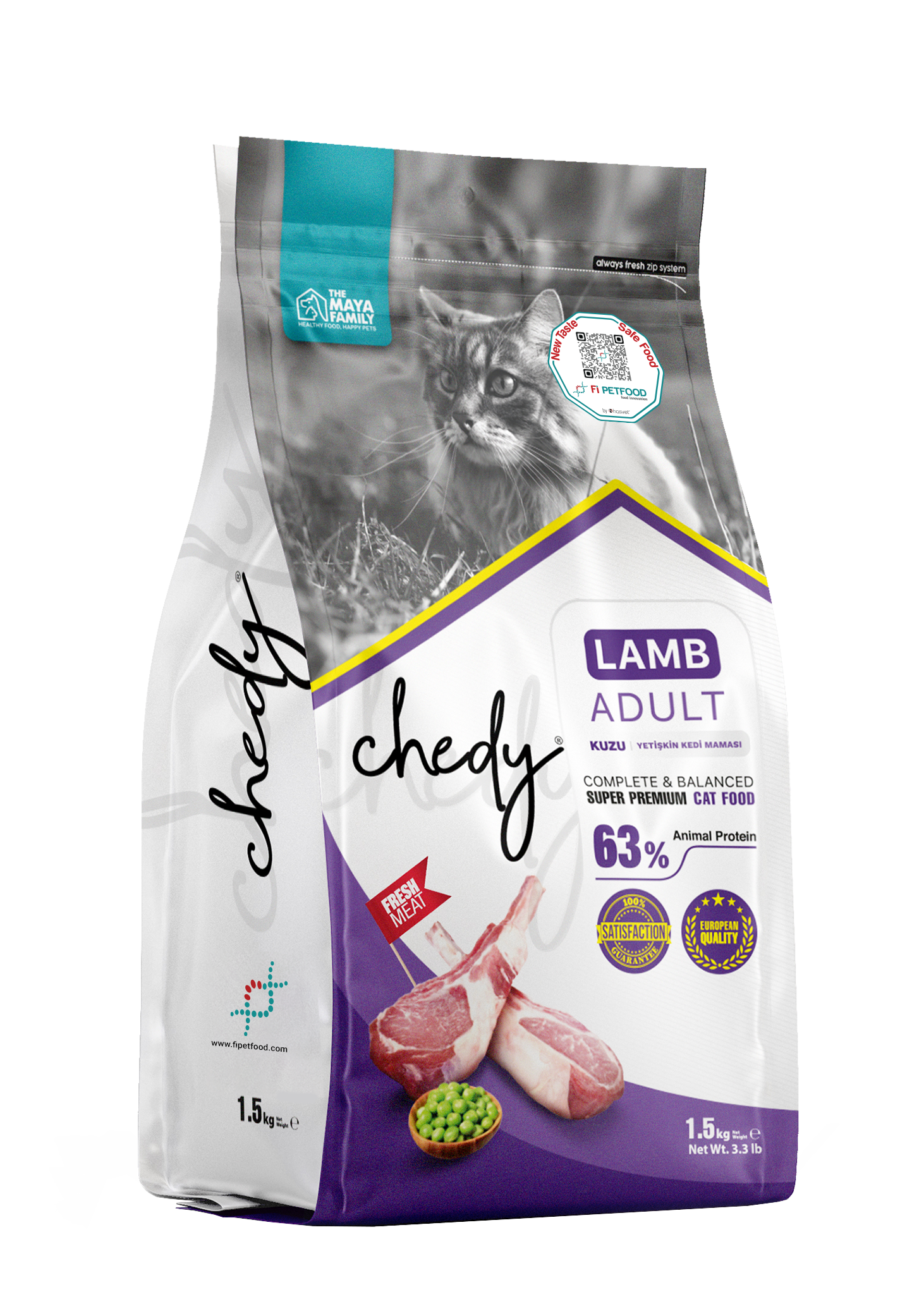 CHEDY CAT LAMB ADULT